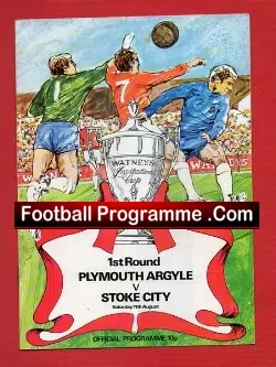 Plymouth Argyle v Stoke City 1973 – Watney Cup