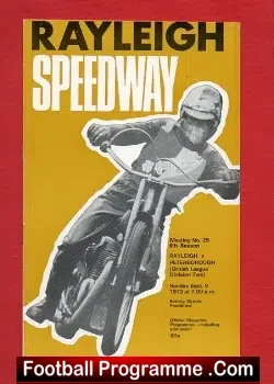Rayleigh Speedway v Peterborough 1973