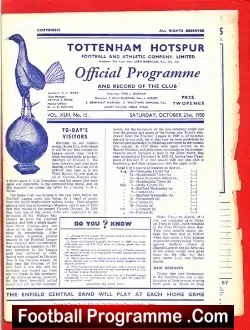 Tottenham Hotspur v Stoke City 1950