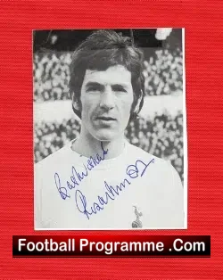 Tottenham Spurs Roger Morgan Signed Picture