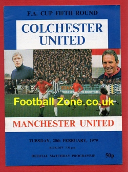Colchester United v Manchester United 1979 – First Time