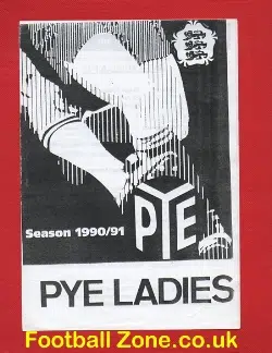 Pye Ladies v Post Office Ladies 1991 - Womens Football