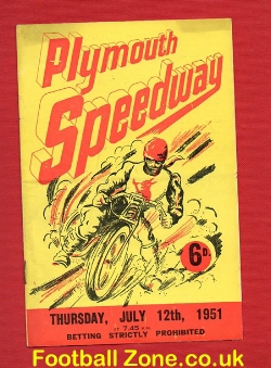 Plymouth Speedway v Exeter 1951