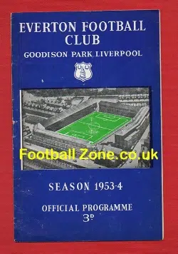 Everton v Bury 1954
