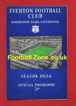 Everton v Notts County 1954
