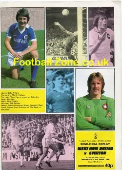 West Ham United v Everton 1980 – FA Cup Semi Final Replay