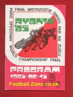 World Pairs Speedway Final 1985 Rybnik