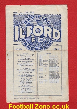 Ilford v Wycombe Wanderers 1948 - to clear