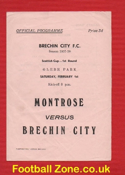 Montrose v Brechin City 1958 – Scotland