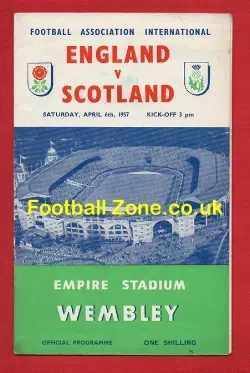 England v Scotland 1957