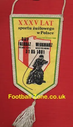 Poland Speedway Pennant 1980
