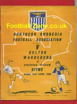 Northern Rhodesia v Bolton Wanderers 1959