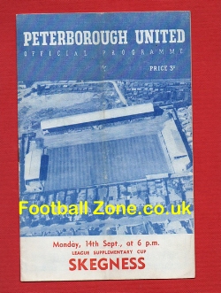 Peterborough United v Skegness 1959 – Supplementary Cup