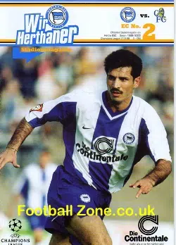 Hertha Berlin v Chelsea v Chelsea 1999 - Germany