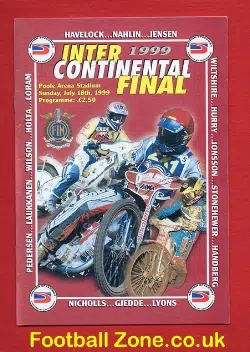 Intercontinental Speedway Final 1999 at Poole