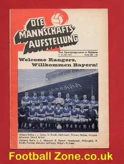 Bayern Munich v Glasgow Rangers 1967 – European Cup WC Final