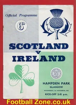 Scotland v Ireland 1958
