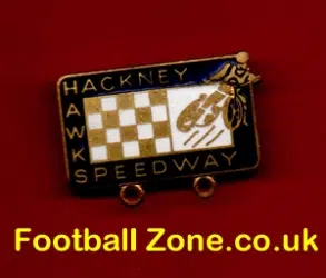 Hackney Speedway Badge - The Hawks