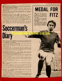 Manchester United John Fitzpatrick Autograph Picture
