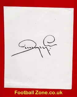 Manchester United Dwight Yorke Autograph