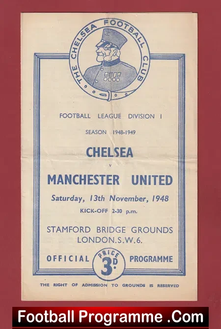 Chelsea v Manchester United 1948
