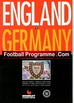 England v Germany 1993 – Wembley – London