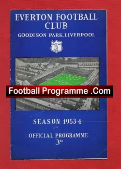 Everton v Notts County 1954