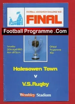 Halesowen Town v Rugby 1983 – FA Challenge Vase Final