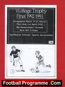 Kenyngton Manor v St Marys 1993 – Village Trophy Cup Final