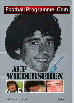 Kevin Keegan Tribute Benefit Newcastle United - Aufwiedersehen - football programme