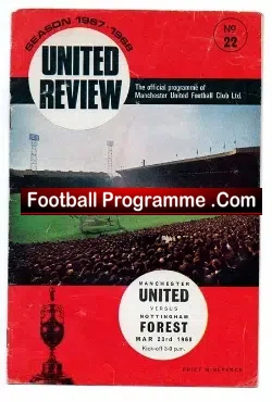 Manchester United v Nottingham Forest 1968