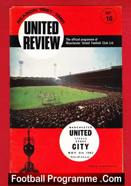 Manchester United v Stoke City 1967