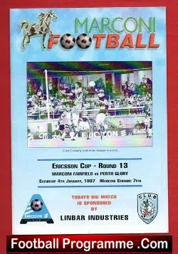 Marconi Fairfield v Perth Glory 1997 – Scotland