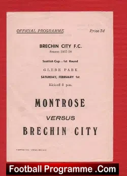 Montrose v Brechin City 1958 – Scotland