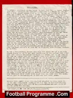Mossley v Ashton United 1971 – Single Sheet