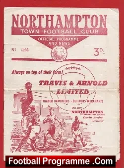 Northampton Town v Peterborough United 1961