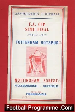 Nottingham Forest v Tottenham 1967 – FA Cup Semi Final Pirate
