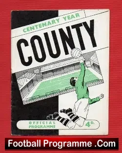 Notts County v Coventry City 1962 – Centenary Year