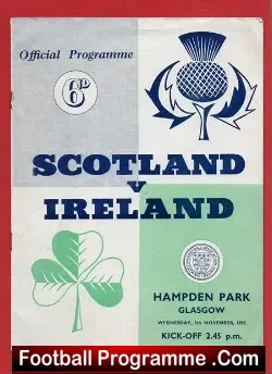 Scotland v Ireland 1958