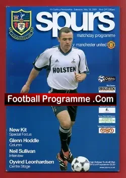 Tottenham Hotspur v Manchester United 2001