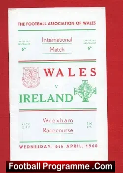 Wales v Northern Ireland 1960