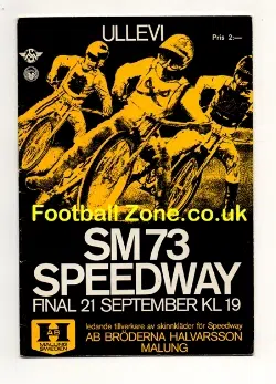 Sweden Speedway Final 1973 - Gothenburg Ullevi