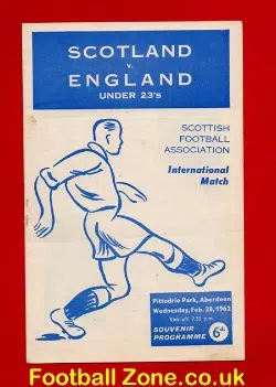 Scotland v England 1962 - at Aberdeen + Moore + Gilzean