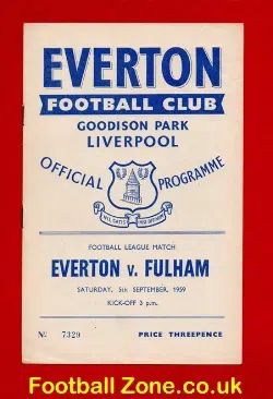 Everton v Fulham 1959