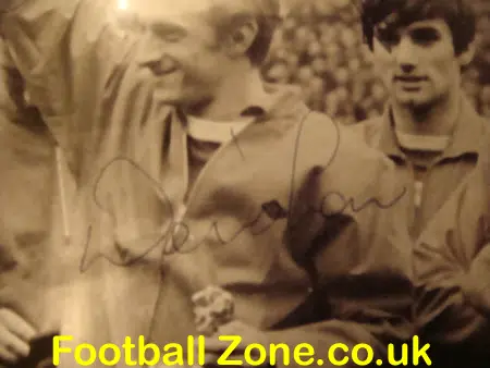 Manchester United - Multi Signed Legends - Best - Law - Charlton