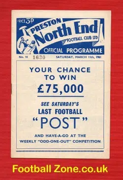 Preston North End v West Ham United 1961