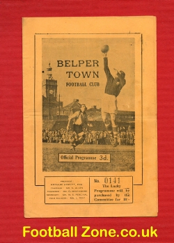 Belper Town v Grantham Town 1953