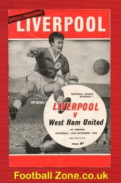 Liverpool v West Ham United 1963
