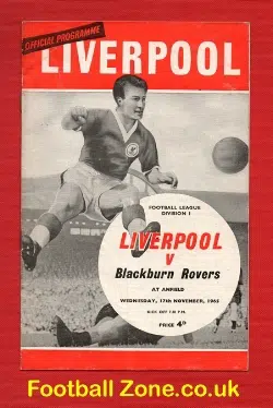 Liverpool v Blackburn Rovers 1965