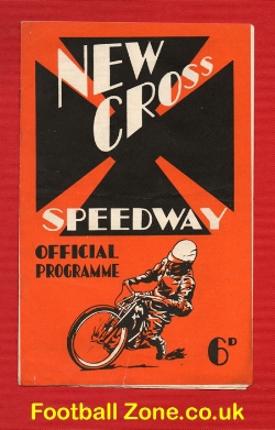 New Cross Speedway London Riders Championship 1949